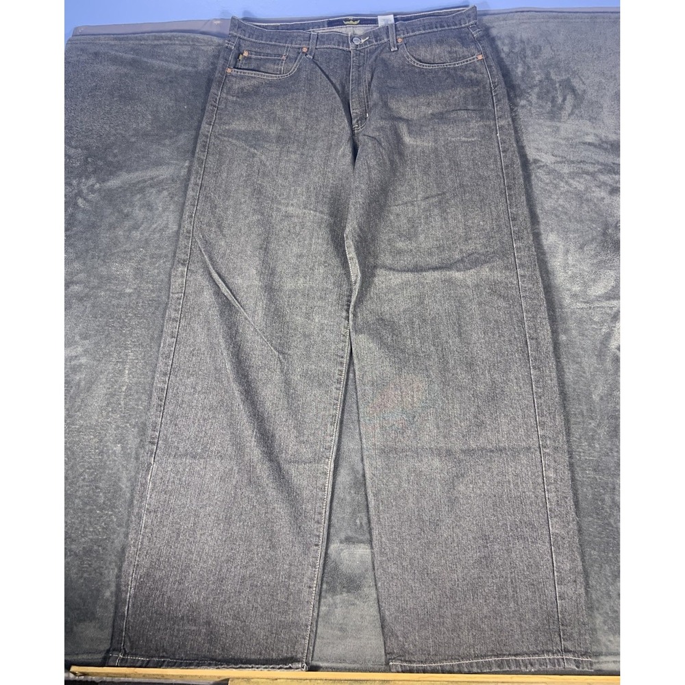 VTG Todd Oldham Jeans Men 40x31 Grey Denim Baggy Barrel 90s Skate Grunge Y2K